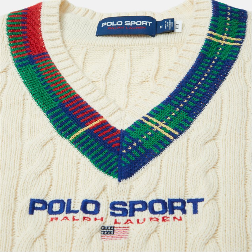Polo Ralph Lauren Knitwear 710858008 OFF WHITE